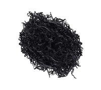 100 g/Pack Shredded Crinkle Paper for Gift Box Packing Filling Materials Black
