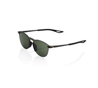 100% GAFAS LEGERE ROUND - Matte Black - Grey Green Lens