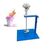 100 Gal Pneumatic Bracket Mixer, Pneumatic Paint Mixer, Manual Lift Paint Stirring Machine,Tank Barrel Clip Bracket Air Agitator Paint(Aluminium Alloy Leaf)
