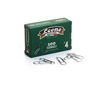 100 Galvanised Lion of The Era, No.4 0.9 x 32 mm Triangular Tip Clips