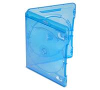 100 Genuine Double Amaray Blu-Ray Cases 15mm Spine Face on Face UK Distributor RIVERMEDIA
