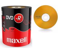 Maxell 16x DVD-R 4.7GB - 100 Discs (275733) Cello Wrap