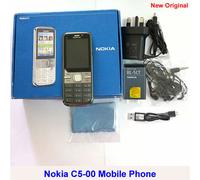 100% Genuine Original Nokia C5-00 3.15MP 3G GSM Unlock Mobile Phone - Warm.Grey