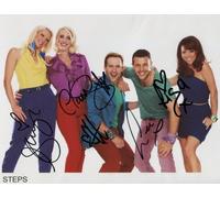 100% Genuine Steps FULLY SIGNED Photo 1st Generation PRINT Ltd 150 + Certificate (1)