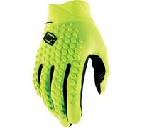100% Geomatic Bicycle Gloves, neon yellow, size L