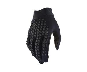 100% Geomatic MX Motocross Gloves Charcoal / Black