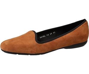 £100 Geox Size 3 5 36 38 D Annytah C Tan Cognac Suede Flat Ballet Pumps Shoes BN