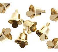 100 Gold 10mm Liberty Jingle Bells for Crafts | Craft Bells