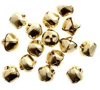 100 Gold 15mm Jingle Bells for Crafts | Craft Bells