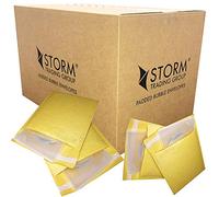 100 Gold Padded CD Size Bubble Envelopes/Mailer 165X170mm Envelope