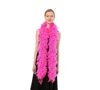 100 Gram 2 Yard Long Chandelle Feather Boa Over 10 Colors, Great for Party, Wedding, Costume (Candy Pink)