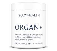 100% Grass-Fed Glandular Organ Complex: A Primal superfood Blend of Beef Liver, Heart, Kidney and More! (150 Capsules)