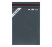 100 Grey Mailing Poly Postal Self Seal Bags Grey, 24x36 Size from Each iSOUL Small to Large Postage Packaging Assorted Mailers Posting Shipping Post Parcels Package Bags