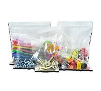 100 Grip Seal Bags 10 x 14 Inch 200g Strong Reusable Zip Lock