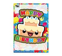 100 Happy Birthday Cake A6 Praisepad Teacher Parent School Praise Pad Rewards