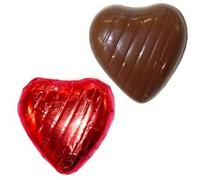 100 hearts, Red chocolate hearts, Individually foil wrapped chocolates ideal for Valentines Day, Mothers Day,Fathers Day Celebration