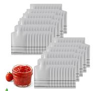 100 Heat Sealing Shampoo Sample Pouches - Strong Tightness, Super Compression Resistant. Hold Shampoo, Cleansers, Honey Jam. Great for Travel, Business Trips & Home Use!