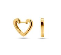 100% Hoop Earrings for Women Heart-Shaped Circle Round Piercing Earrings Jewelry