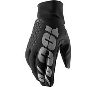 100% Hydromatic Brisker Bicycle Gloves, black, size XL for Men