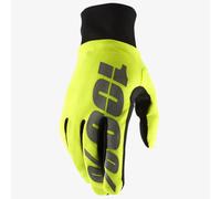 100% HYDROMATIC WATERPROOF MOTOCROSS ENDURO BIKE GLOVES NEON YELLOW MTB ENDURO
