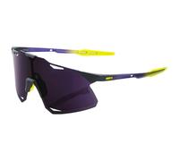 100percent Hypercraft Sunglasses Black Dark Purple Lens/CAT3 Dark Purple Lens/CAT3 Matte Metallic Digital Brights