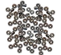 100 Inszene Rhinestone Decorative Spacer Beads Fashion Jewellery Supplies Loose Beads Perfect for Jewellery Making and Projects