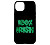 100% Irish one hundred percent Ireland men women & kids Case for iPhone 15 Plus