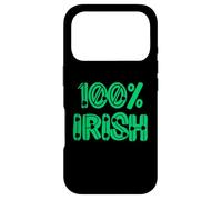 100% Irish one hundred percent Ireland men women & kids Case for iPhone 17 Pro