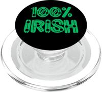 100% Irish one hundred percent Ireland men women & kids PopSockets PopGrip for MagSafe