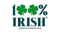 100% Irish* Women's Sweatshirt - White - XL - White