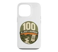 100 Is Just a Number Ultramarathon Trail Badge Case for iPhone 13 Pro