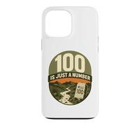 100 Is Just a Number Ultramarathon Trail Badge Case for iPhone 13 Pro Max