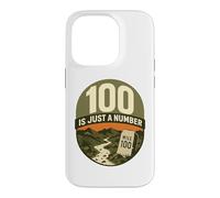 100 Is Just a Number Ultramarathon Trail Badge Case for iPhone 14 Pro
