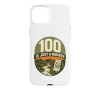 100 Is Just a Number Ultramarathon Trail Badge Case for iPhone 15 Plus