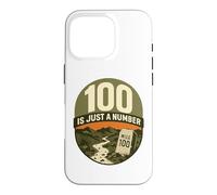 100 Is Just a Number Ultramarathon Trail Badge Case for iPhone 16 Pro