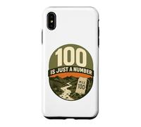 100 Is Just a Number Ultramarathon Trail Badge Case for iPhone XS Max