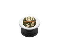 100 Is Just a Number Ultramarathon Trail Badge PopSockets Adhesive PopGrip