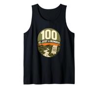 100 is Just a Number Ultramarathon Trail Badge Tank Top