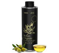 100% Italian Organic Olive Oil Extra Virgin | High Polyphenols Cold Pressed & Early Harvest from Tuscany | Extra Virgin Olive Oil (0.75l)