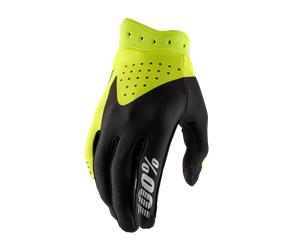 100% iTrack MX Gloves Black/Fluo YellowXL Black,Fluo Yellow