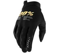 100% iTrack Youth Gloves SP22 MTB Mountain Bike Full Finger Kids Protection New