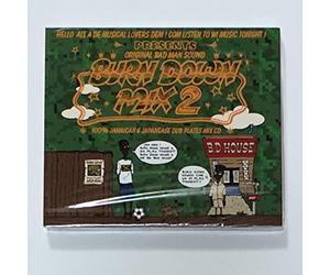 100% JAMAICAN&JAMAICAN DUB PLATES MIX CD BURN DOWN MIX 2
