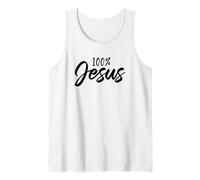 100% Jesus, 100 Percent Jesus Tank Top
