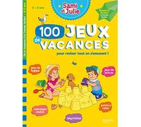 100 Jeux de vacances - Sami et Julie - De la Moyenne à la Grande Section - Cahier de vacances 2026: De la moyenne à la grande section. Avec 1 crayon