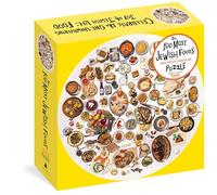 100 Jewish Foods Puzzle (Artisan Puzzle): 500-Piece Circular Puzzle (Workman Jigsaw Puzzles)