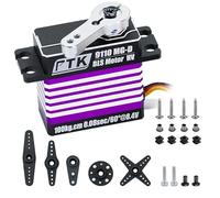 100 kg brushless servo waterproof HV high-torque digital servo upgrade all-aluminium shell 1/5, 1/8, 1/10 RC car track boat robot 180° 270° programmable
