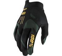 100% Kids iTrack MTB Gloves Black Size XL