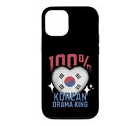 100% Korean Drama King Funny Korea Roots Flag Heart Case for iPhone 12/12 Pro