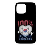 100% Korean Drama King Funny Korea Roots Flag Heart Case for iPhone 13 Pro Max