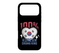 100% Korean Drama King Funny Korea Roots Flag Heart Case for iPhone 17 Pro Max